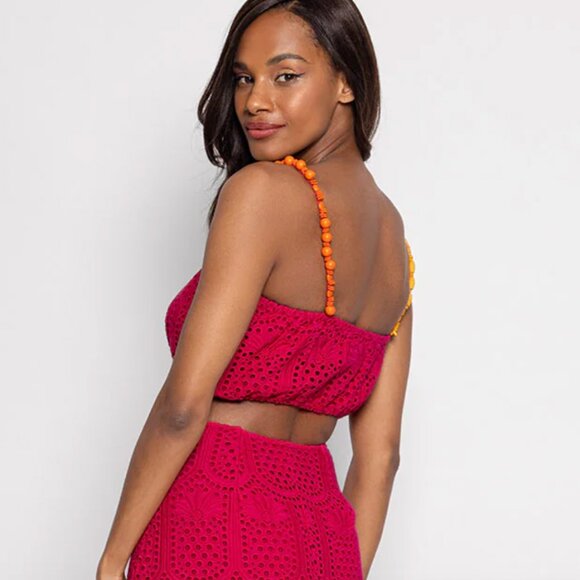 Last Chance! NWT SUNDRESS Ivana Top, Fuchsia, size M - Picture 3 of 3
